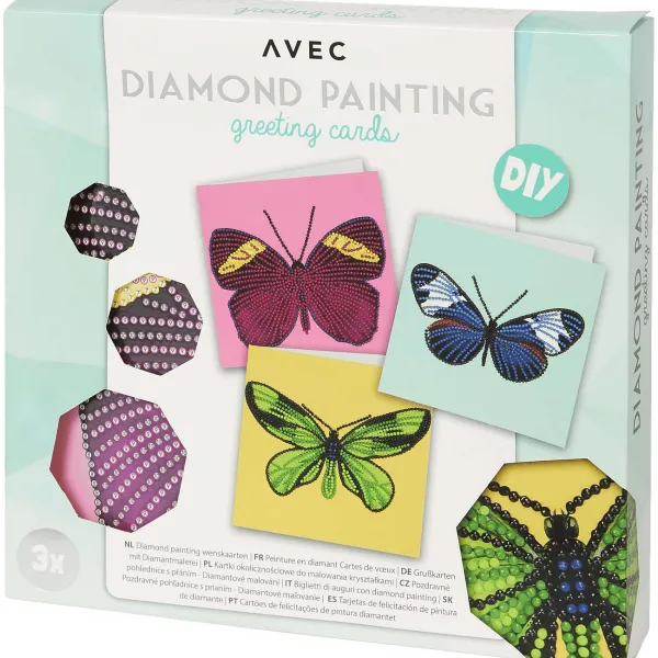 Disney Knutselen^Avec Diamond Painting Wenskaarten