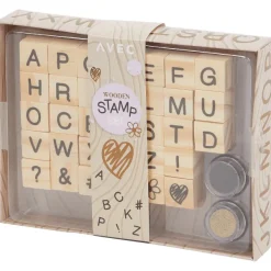 Disney Knutselen^Avec Houten Stempelset