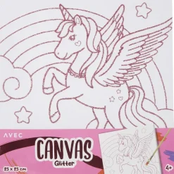 Van Bleiswijck Schilderen^Avec Maak Je Eigen Glittercanvas