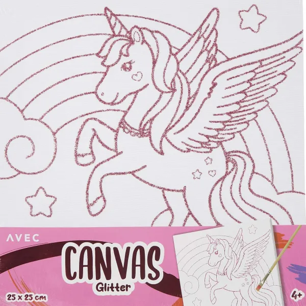 Van Bleiswijck Schilderen^Avec Maak Je Eigen Glittercanvas