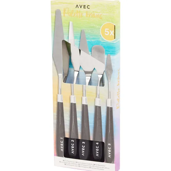 Van Bleiswijck Schilderen^Avec Paletmessenset