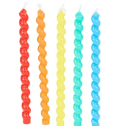 Merk Feestartikelen^Avec Swirl Taartkaarsjes