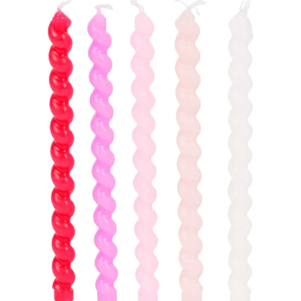 Merk Feestartikelen^Avec Swirl Taartkaarsjes