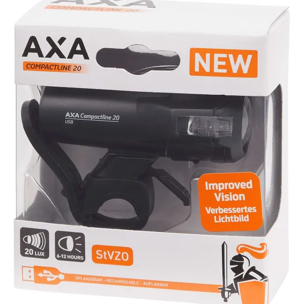 Walfort Fietsaccessoires^Axa Greenline Fietsverlichting