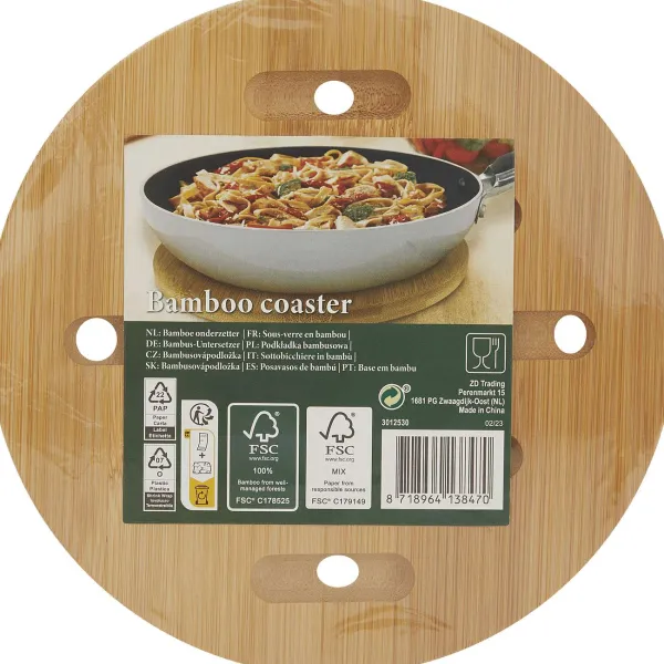 Staub Dienbladen^Bamboe Onderzetter