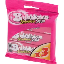 Bubblicious Drop & Snoep^Kauwgom Strawberry Splash