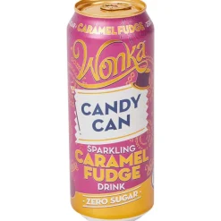 Candy Can Drinken^Wonka Sparkling Drink Caramel Fudge