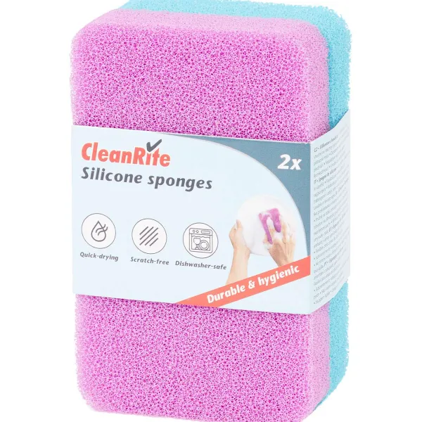 Fabulosa Schoonmaakmiddelen^Cleanrite Siliconen Sponzen