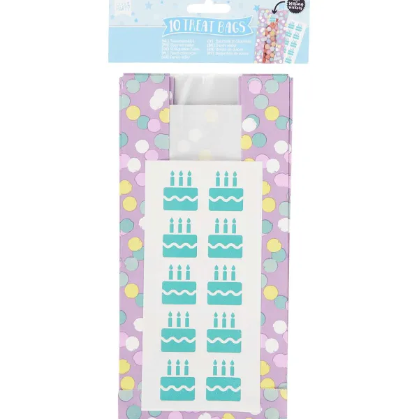 Merk Inpakken^Cool2Party Traktatiezakjes Met Stickers