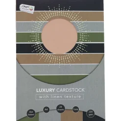 Office Essentials Kaarten^Craft Sensations Linnen Hobbykarton