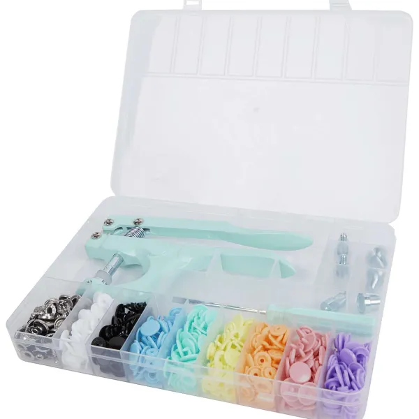 FERM Gereedschap^Crafts & Co Drukknopen-Set