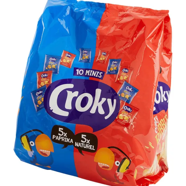 Croky Chips^Ribbelchips Uitdeelzak