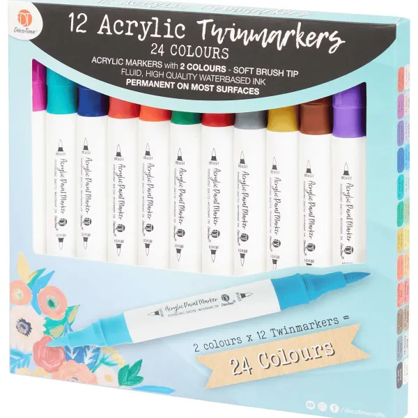 Paw Patrol Kleuren & Tekenen^D Cotime Acryl Twinmarkers