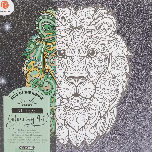 Disney Knutselen^D Cotime Kleur Je Eigen Glitter-Canvas