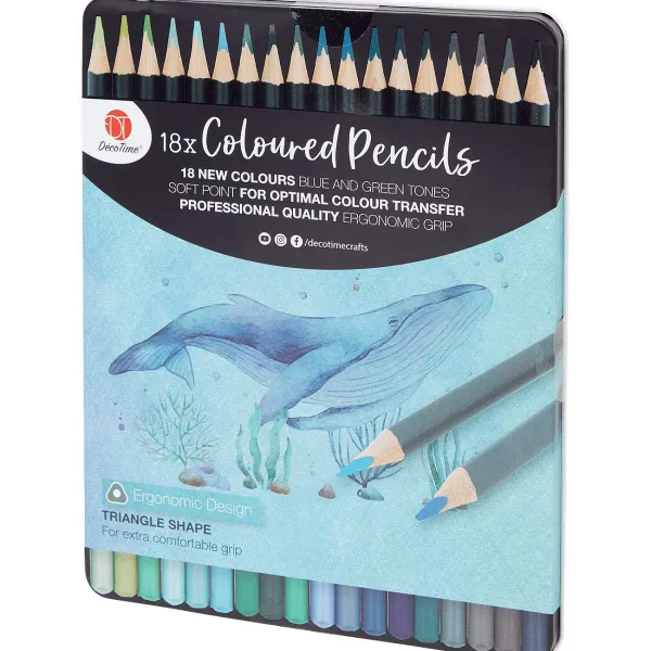 Paw Patrol Kleuren & Tekenen^D Cotime Kleurpotloden In Blik