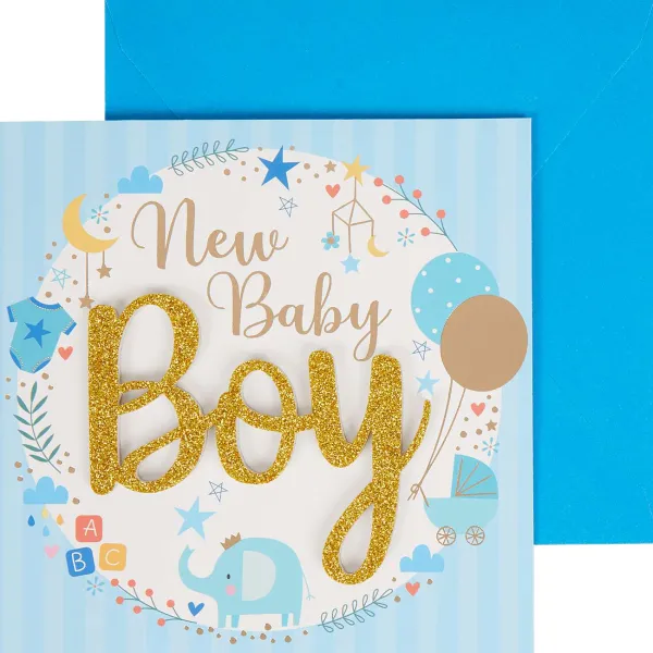 Office Essentials Kaarten^3D-Geboortekaart