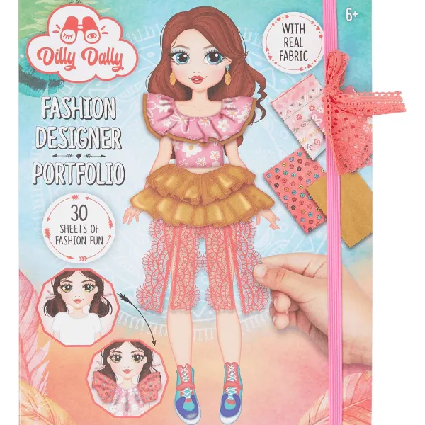 Dilly Dally Kleuren & Tekenen^Make-Up-Boek