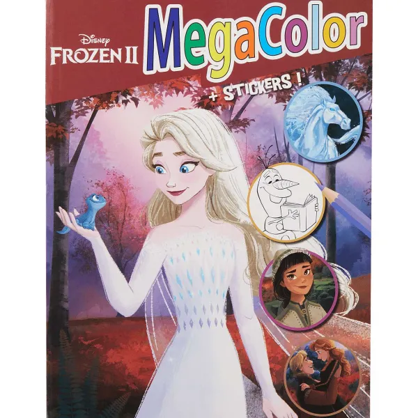 Disney Kleuren & Tekenen^Kleur- En Stickerboek