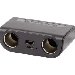 Dunlop Auto Accessoires^Dubbele Auto-Stekkerdoos