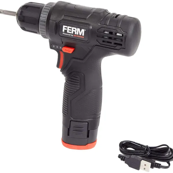 FERM Gereedschap^Draadloze Boormachine