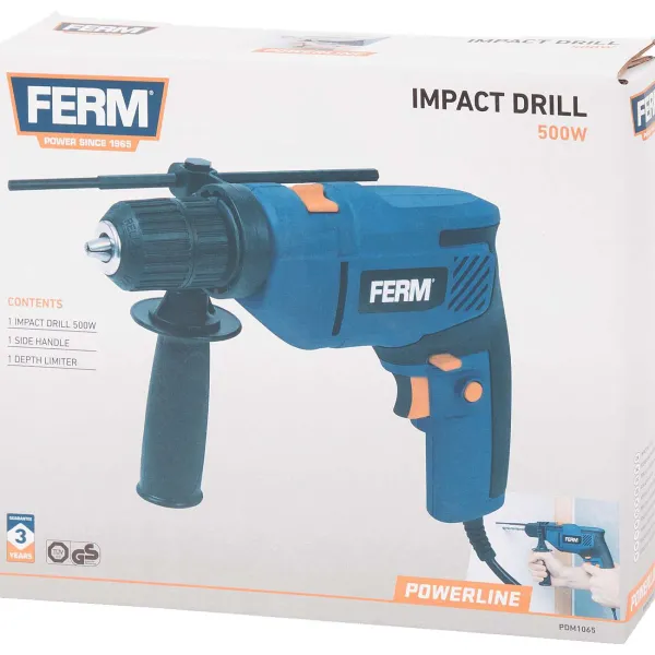 FERM Gereedschap^Powerline Klopboormachine
