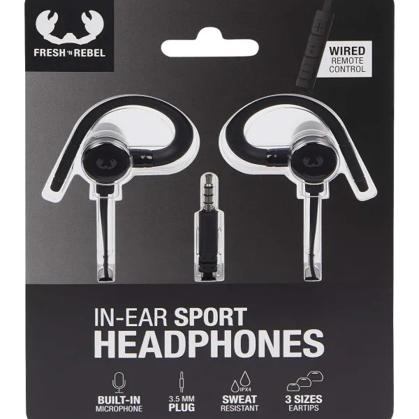 Fresh ’n Rebel Koptelefoons^Fresh 'N Rebel Sport-Oordopjes In-Ear