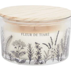 Candra Kaarsen^Geurkaars Met Houten Lont