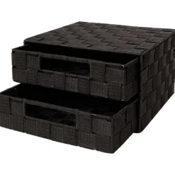 Merk Woonaccessoires^Gevlochten Ladekastje