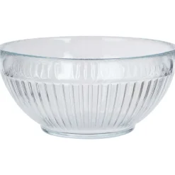 Merk Servies^Glazen Kom