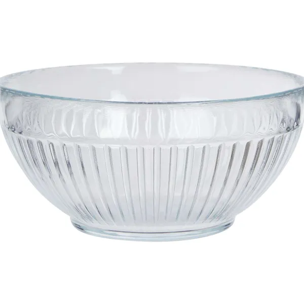 Merk Servies^Glazen Kom