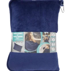 Froyak Kampeerspullen^2-In-1 Reisdeken & Reiskussen