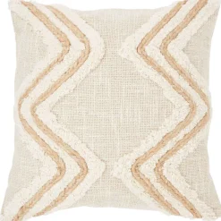 Merk Woonaccessoires^Jute Kussenhoes Met Patroon