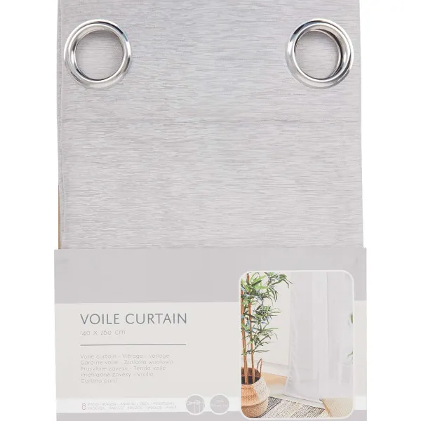 C&C Raamdecoratie^Kant-En-Klaar Vitragegordijn