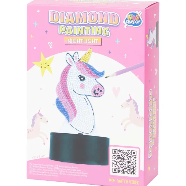 Disney Lampen^Kids Kingdom Diamond Painting Nachtlamp