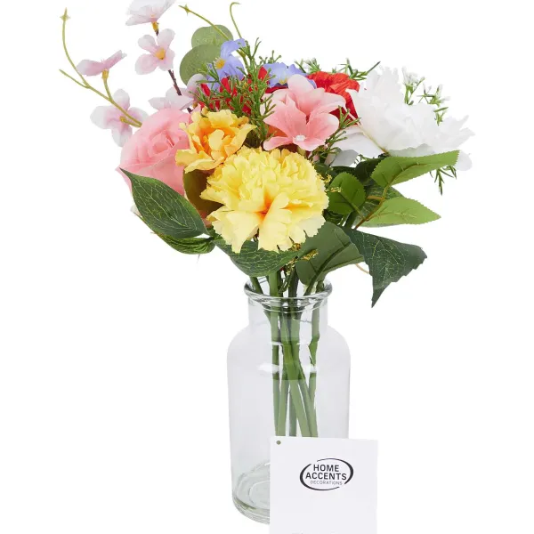 Merk Kunstplanten & -Bloemen^Kunstboeket In Vaas