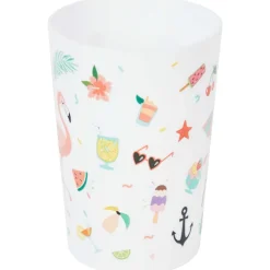 Merk Servies^Kunststof Beker Met Jungle