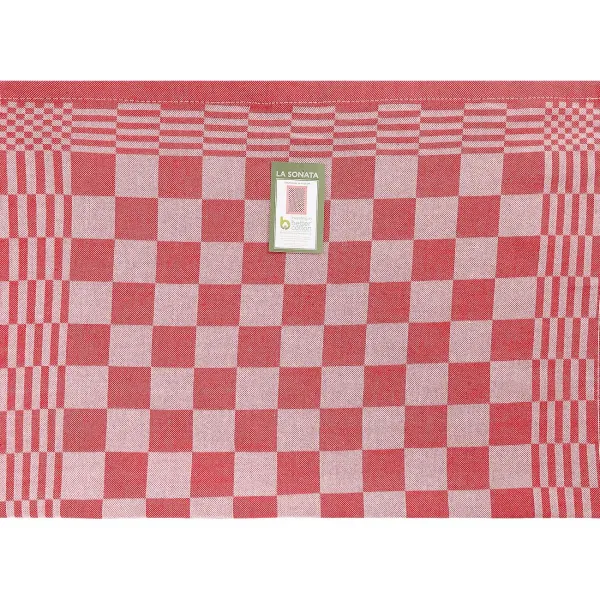 Hotel Royal Badtextiel^La Sonata Theedoek Rood