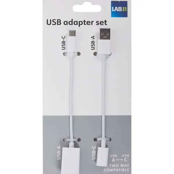 Lab31 Kabels & Splitters^Usb-C-Adapterset