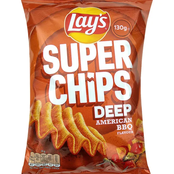 Lay's Chips^Super Chips Deep American Bbq