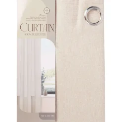 C&C Raamdecoratie^Linnenlook Gordijn