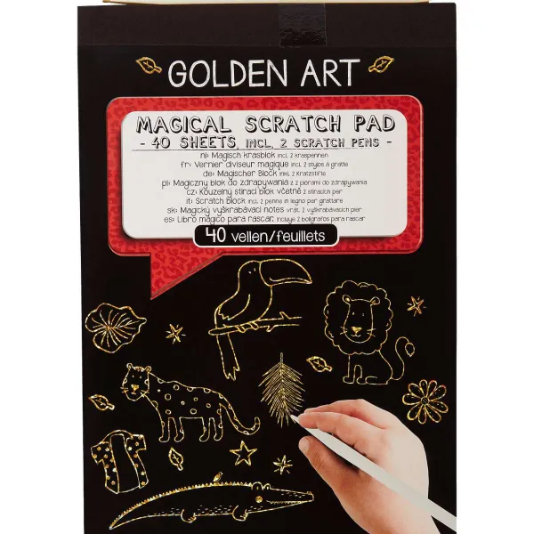 Disney Knutselen^Magisch Krasblok A5