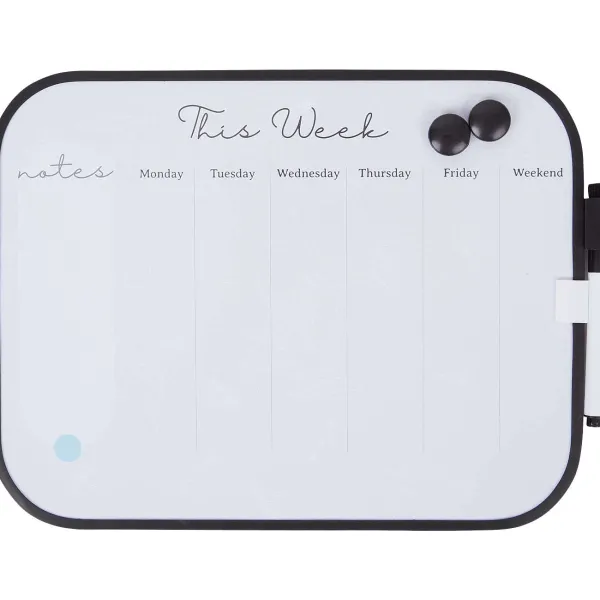Merk Agenda & Kalenders^Magnetisch Weekplanner-Whiteboard