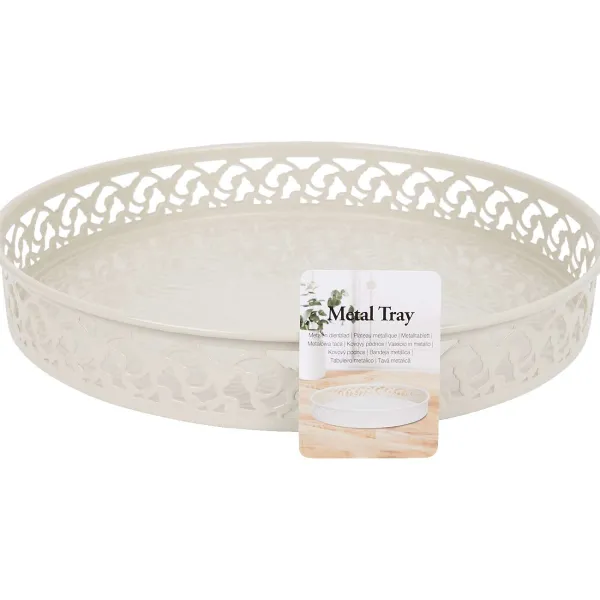 Merk Woonaccessoires^Metalen Dienblad