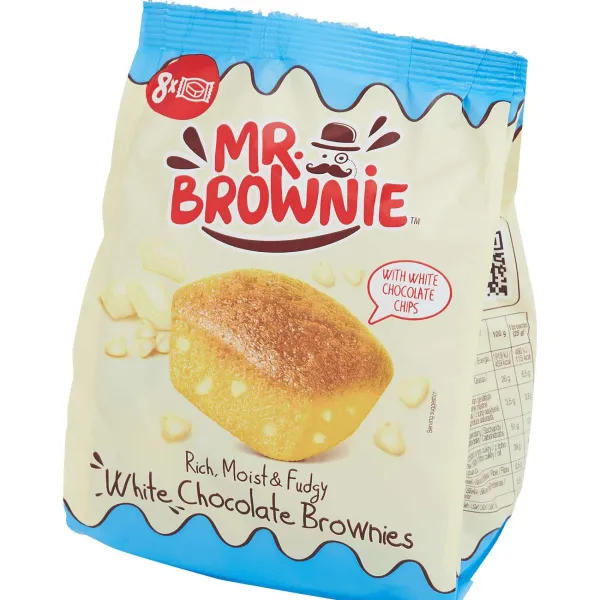 Patisserie Koek & Bakproducten^Mr. Brownie Witte Chocolade Brownies