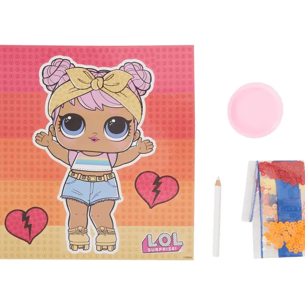 Disney Knutselen^Paillettenkunstwerk