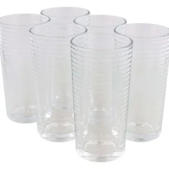 Royal Leerdam Glazen^Pasabahce Longdrinkglazen Doro