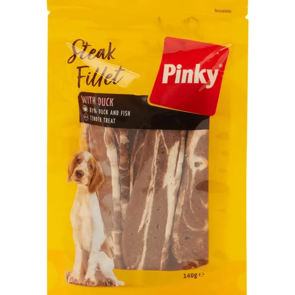 Whiskas Dierenvoeding^Pinky Hondensnacks Steak Fillets