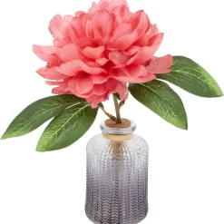 Merk Kunstplanten & -Bloemen^Pioen Kunstbloem In Vaasje