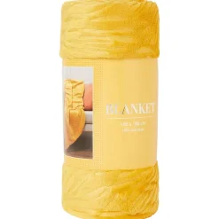 Merk Woonaccessoires^Plaid Met Bloemenpatroon