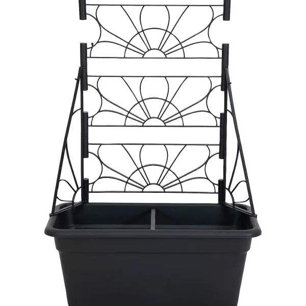 Merk Bloempotten^Plantenbak Met Klimrek